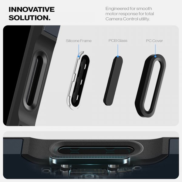 Spigen iPhone 16 Pro Max Cover Tough Armor T MagFit Metal Slate