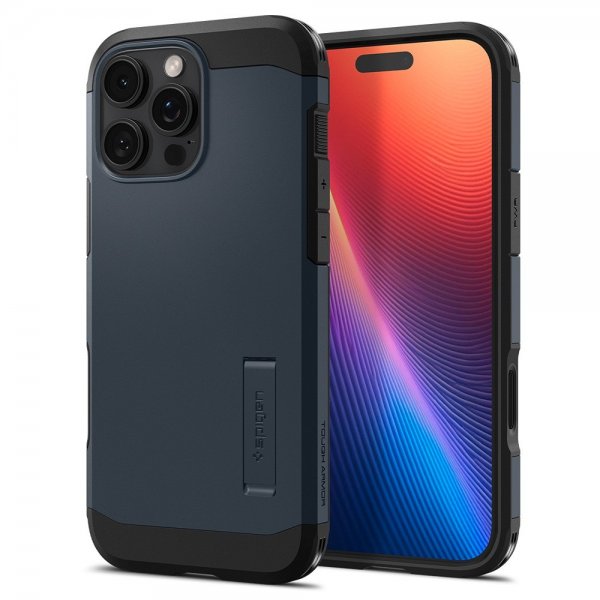 Spigen iPhone 16 Pro Max Cover Tough Armor T MagFit Metal Slate
