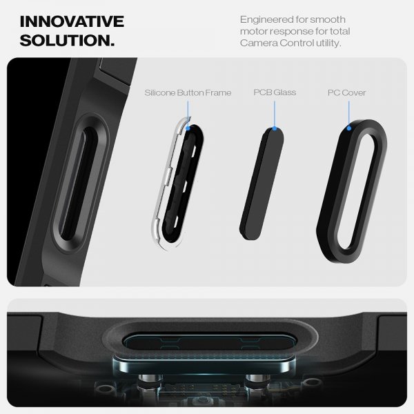 Spigen iPhone 16 Pro Max Cover Tough Armor T MagFit Sort