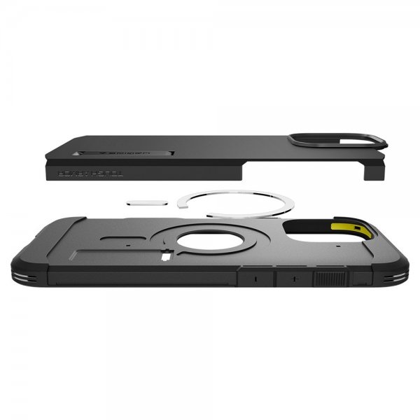 Spigen iPhone 16 Pro Max Cover Tough Armor T MagFit Sort