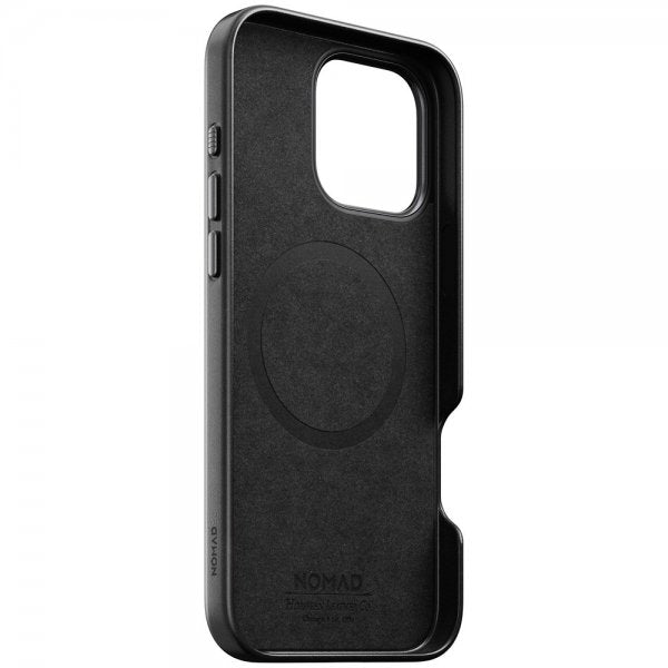 Nomad iPhone 16 Pro Max Cover Traditional Leather Case Horween Sort