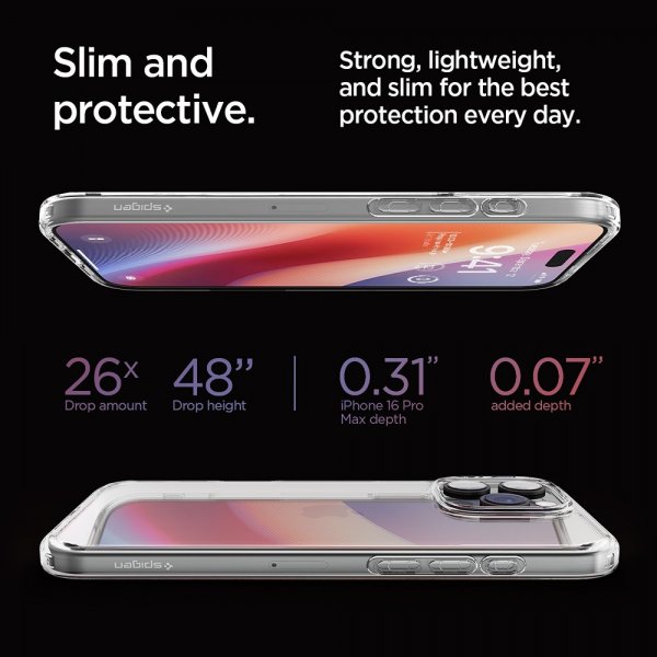 Spigen iPhone 16 Pro Max Cover Ultra Hybrid Space Crystal
