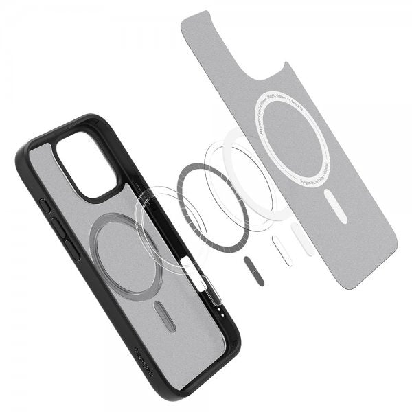 Spigen iPhone 16 Pro Max Cover Ultra Hybrid MagFit Frost Black