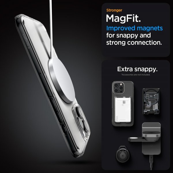 Spigen iPhone 16 Pro Max Cover Ultra Hybrid MagFit Frost Clear