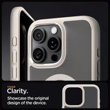 Spigen iPhone 16 Pro Max Cover Ultra Hybrid MagFit Frost Natural Titanium