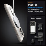 Spigen iPhone 16 Pro Max Cover Ultra Hybrid MagFit Frost Natural Titanium