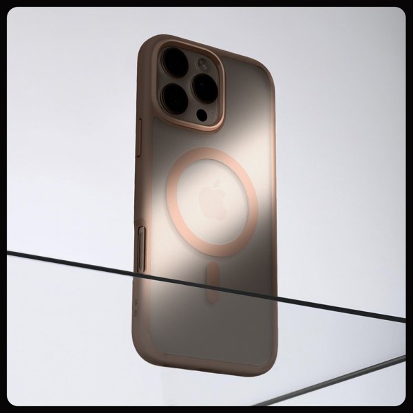 Spigen iPhone 16 Pro Max Cover Ultra Hybrid MagFit Frost Rose Titanium