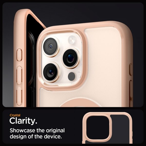 Spigen iPhone 16 Pro Max Cover Ultra Hybrid MagFit Rose Titanium