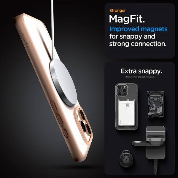 Spigen iPhone 16 Pro Max Cover Ultra Hybrid MagFit Rose Titanium