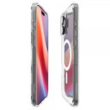 Spigen iPhone 16 Pro Max Cover Ultra Hybrid MagFit Hvid