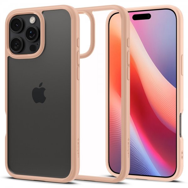 Spigen iPhone 16 Pro Max Cover Ultra Hybrid Rose Titanium