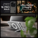 Spigen iPhone 16 Pro Max Cover Ultra Hybrid S MagFit Crystal Clear