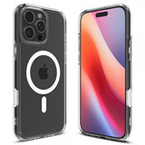 Spigen iPhone 16 Pro Max Cover Ultra Hybrid T MagFit Clear White