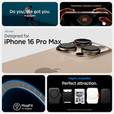 Spigen iPhone 16 Pro Max Cover Ultra Hybrid T MagFit Clear White