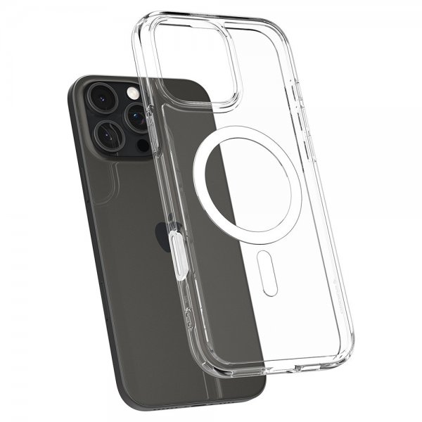 Spigen iPhone 16 Pro Max Cover Ultra Hybrid T MagFit Clear White