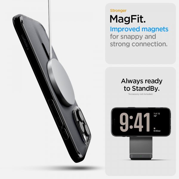 Spigen iPhone 16 Pro Max Cover Ultra Hybrid T MagFit Frost Black