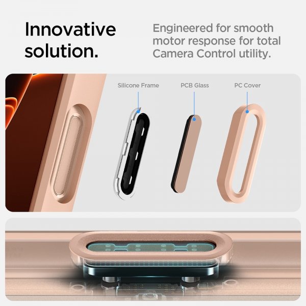 Spigen iPhone 16 Pro Max Cover Ultra Hybrid T MagFit Frost Rose Titanium