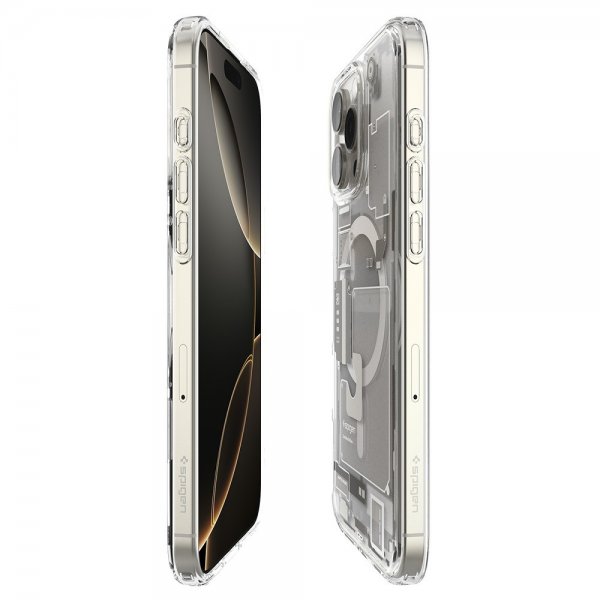 Spigen iPhone 16 Pro Max Cover Ultra Hybrid Zero One MagFit Natural Titanium