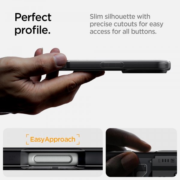 Spigen iPhone 16 Pro Max Cover Ultra Hybrid Zero One MagFit Sort