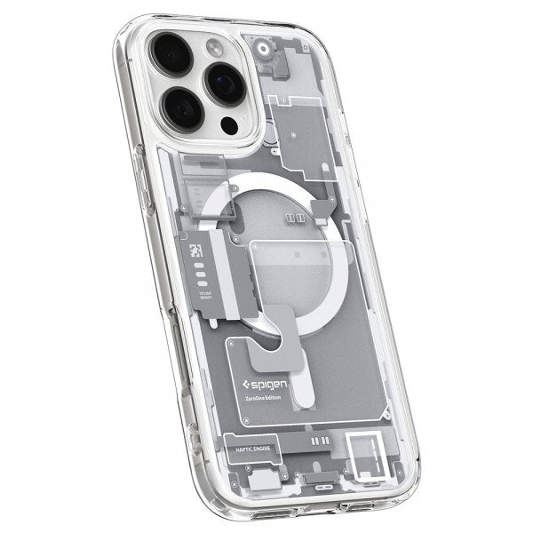 Spigen iPhone 16 Pro Max Cover Ultra Hybrid Zero One MagFit Hvid