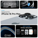 Spigen iPhone 16 Pro Max Cover Ultra Hybrid Zero One MagFit Hvid