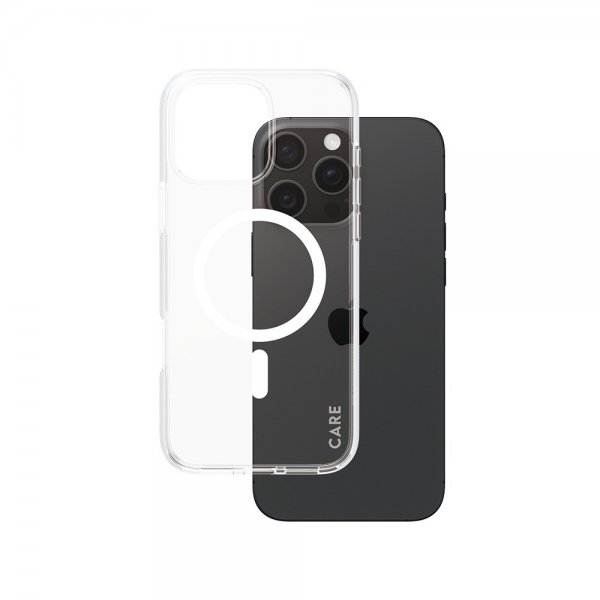 CARE by PanzerGlass iPhone 16 Pro Max Cover Urban Combat MagSafe Hvid