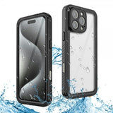 Redpepper iPhone 16 Pro Max Cover Vandtæt IP68 Sort