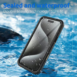 Redpepper iPhone 16 Pro Max Cover Vandtæt IP68 Sort