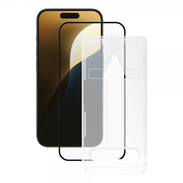 Vivanco iPhone 16 Pro Max Skærmbeskytter Fuld Skærm