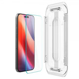 Spigen iPhone 16 Pro Max/iPhone 17 Pro Max Skærmbeskyttelse GLAS.tR EZ Fit 2-pak