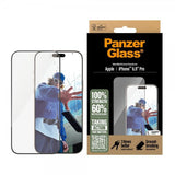 PanzerGlass iPhone 16 Pro Max Skærmbeskyttelse Ultra-Wide Fit EasyAligner