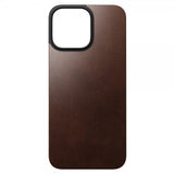 Nomad iPhone 16 Pro Max Skin Magnetic læderbagside Rustik Brun