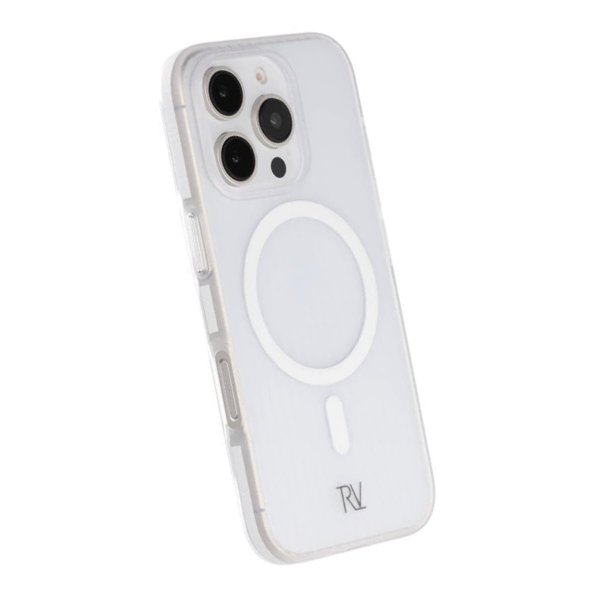 Rvelon iPhone 16 Pro Skal Bølgepap MagSafe Transparent