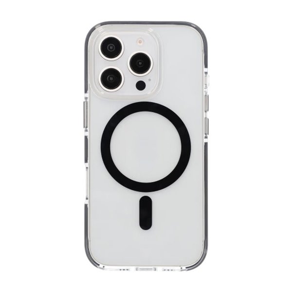 iPhone 16 Pro Cover Stødsikkert MagSafe Sort