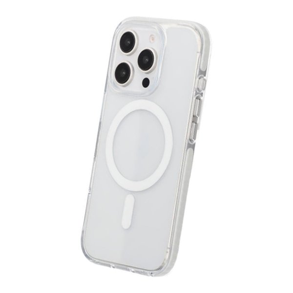 iPhone 16 Pro Cover Stødsikkert MagSafe Hvidt