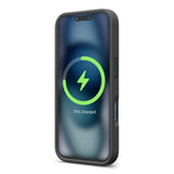 Rvelon iPhone 16 Pro Cover Silikone MagSafe Sort