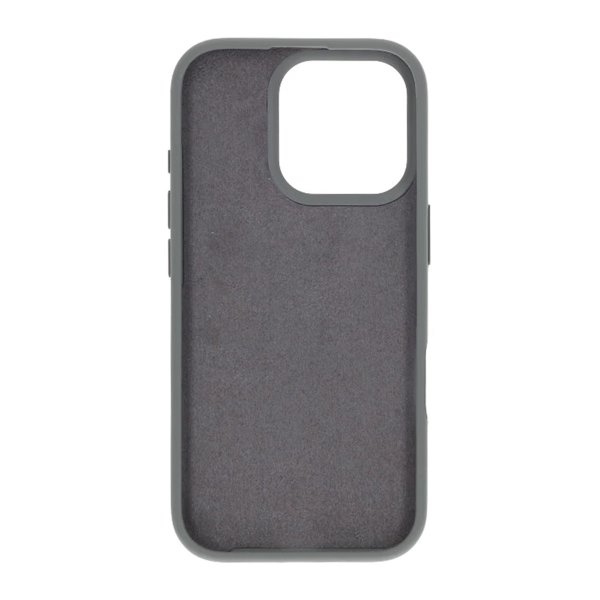 Rvelon iPhone 16 Pro Cover Silikone Grå