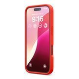 Rvelon iPhone 16 Pro Cover Silikone Rød