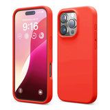 Rvelon iPhone 16 Pro Cover Silikone Rød