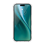 iPhone 16 Pro Cover Kortholder Stødsikkert Transparent