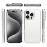 Rvelon iPhone 16 Pro Cover Gennemsigtig TPU Gennemsigtig