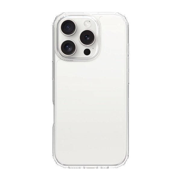 Rvelon iPhone 16 Pro Cover Gennemsigtig TPU Gennemsigtig