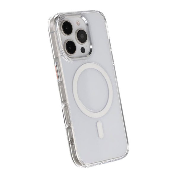 Rvelon iPhone 16 Pro Cover Kamerakant MagSafe Transparent