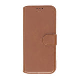 Rvelon iPhone 16 Pro Cover Magnetisk Aftageligt Etui Brun