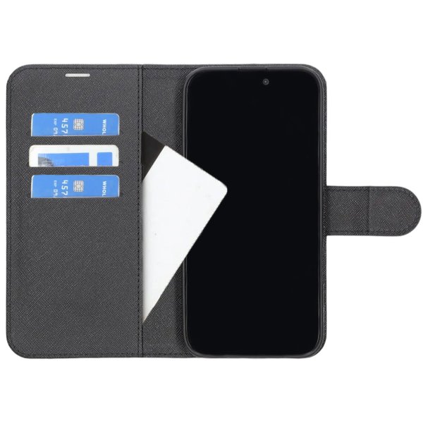 iPhone 16 Pro Cover med Stativ Sort