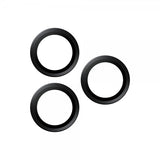 PanzerGlass iPhone 16 Pro/Pro Max/17 Pro/Pro Max Kamerabeskyttelse Hoops Sort