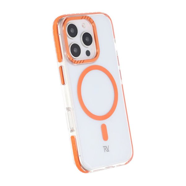 Rvelon iPhone 16 Pro Cover TPU MagSafe Orange