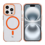 Rvelon iPhone 16 Pro Cover TPU MagSafe Orange