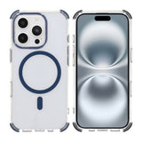 Rvelon iPhone 16 Pro Cover Stødsikkert MagSafe Blå