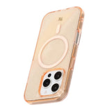 Rvelon iPhone 16 Pro Cover Glitter MagSafe Guld